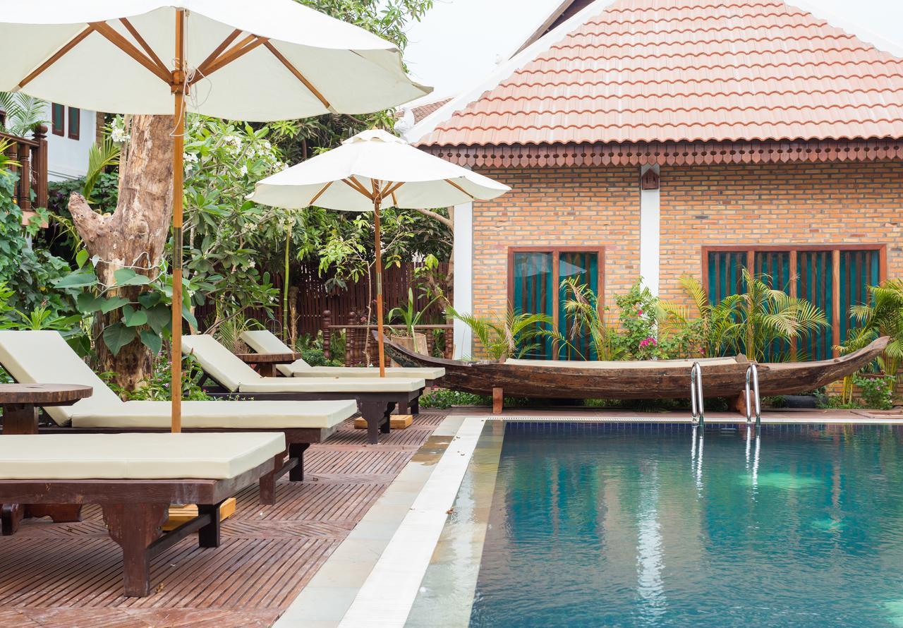 Malu Khmer Villa Siem Reap Eksteriør billede