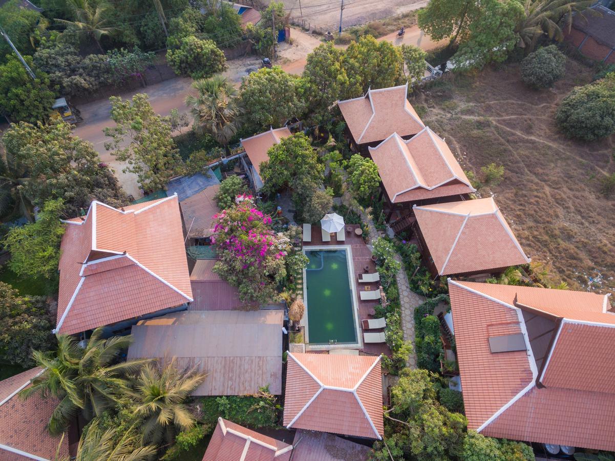 Malu Khmer Villa Siem Reap Eksteriør billede