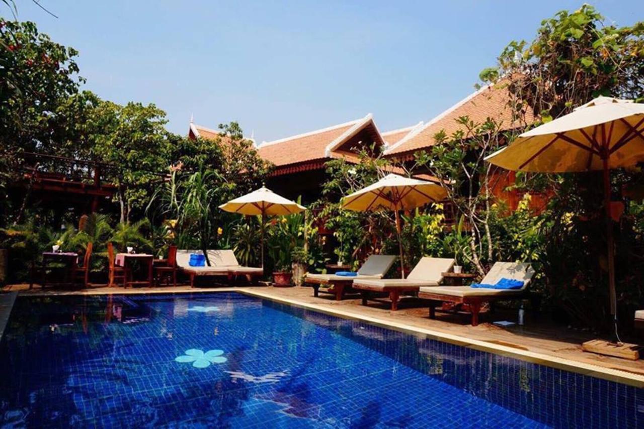 Malu Khmer Villa Siem Reap Eksteriør billede