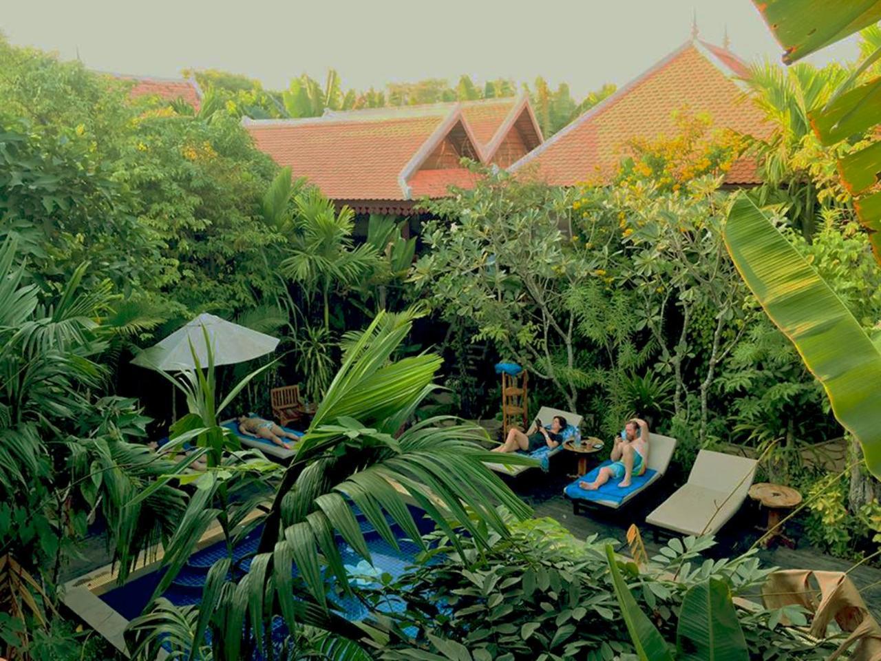 Malu Khmer Villa Siem Reap Eksteriør billede