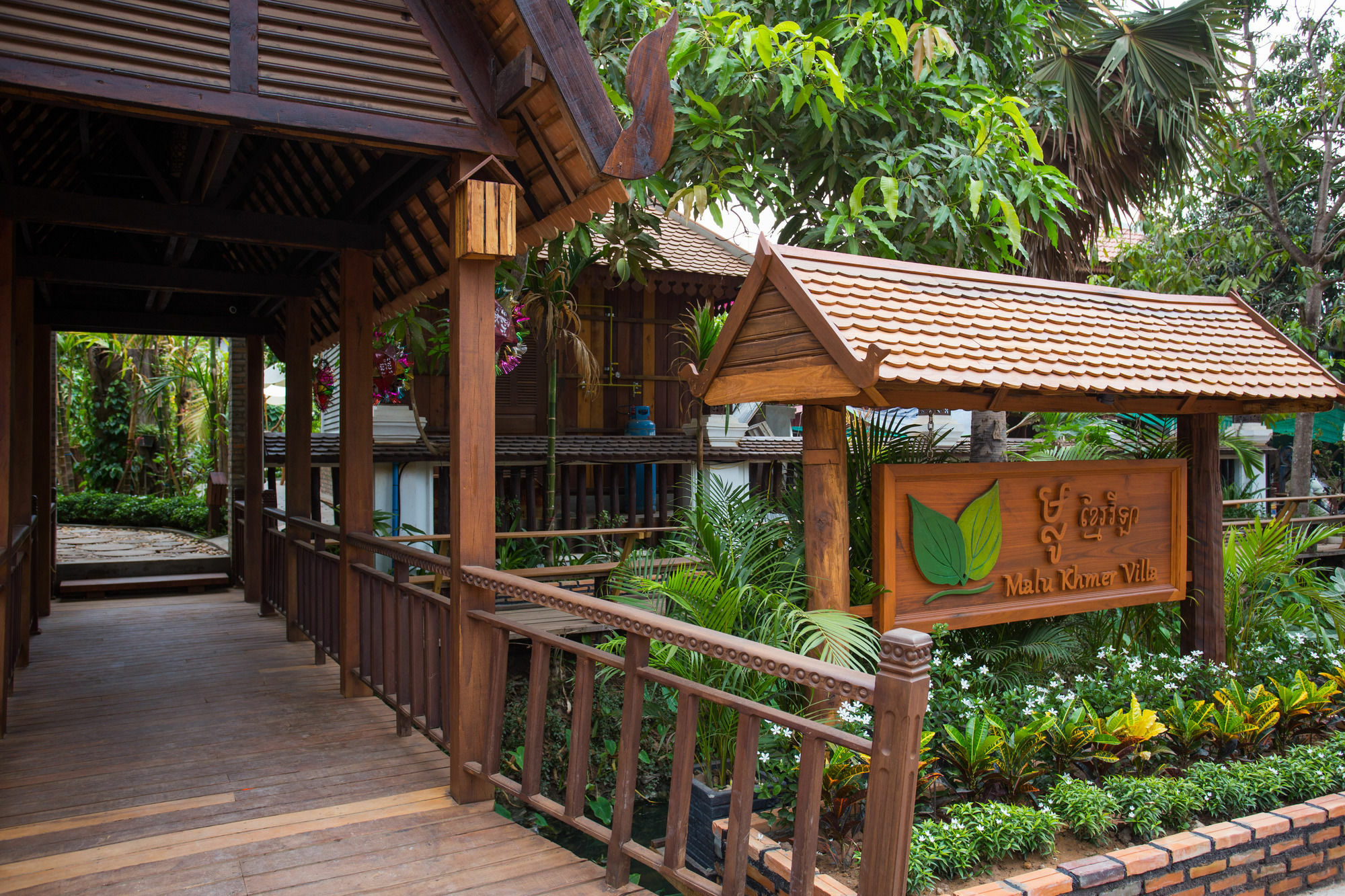 Malu Khmer Villa Siem Reap Eksteriør billede