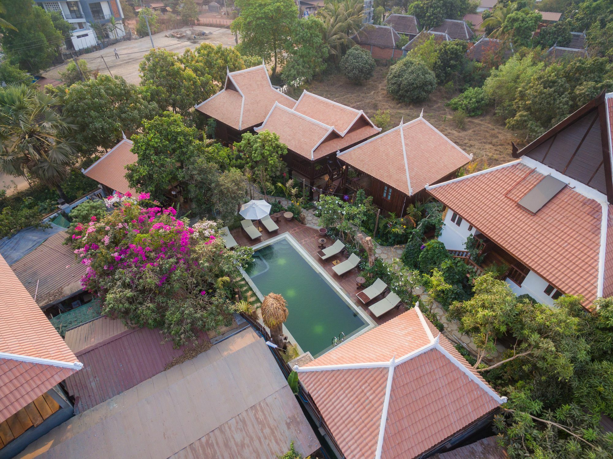 Malu Khmer Villa Siem Reap Eksteriør billede